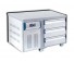 3 Drawer Counter Chiller Front View